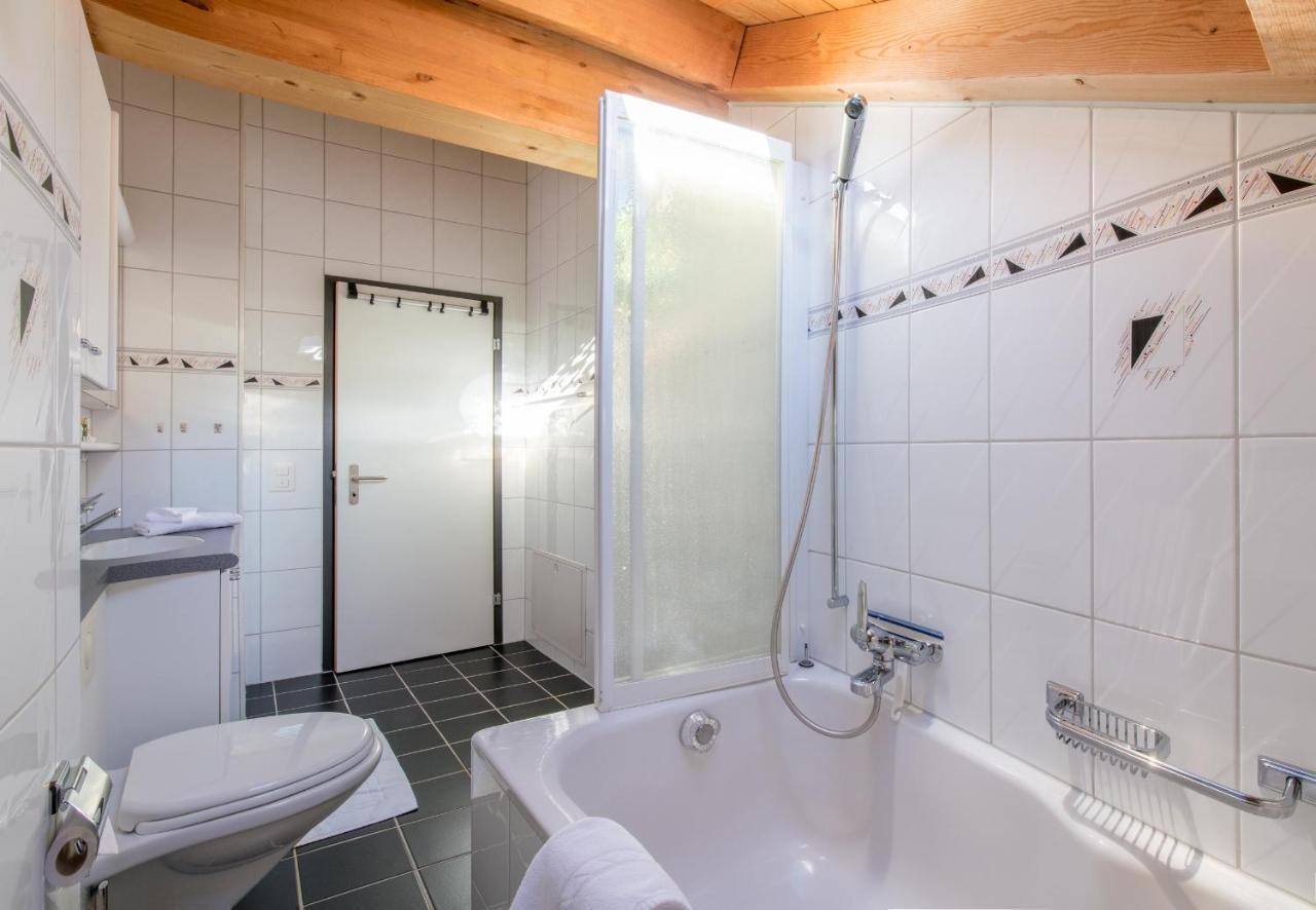 Chalet Rose Penthouse Wengen Esterno foto