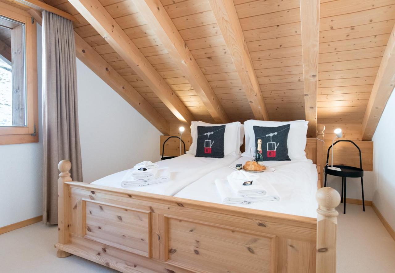 Chalet Rose Penthouse Wengen Esterno foto